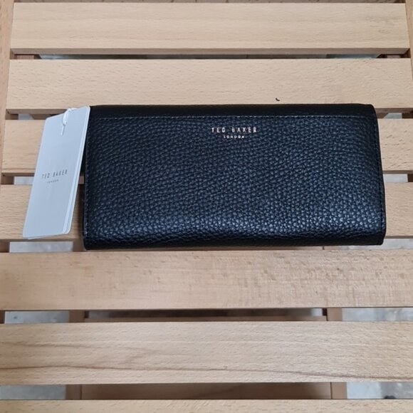 TED BAKER LONDON Leather Wallet on a Chain - Picture 3 of 6